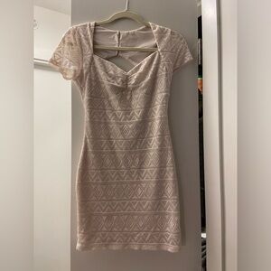 Cream coloured Forever 21 Aztec patterned dress